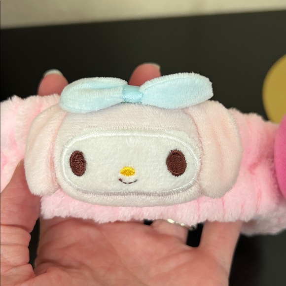 My Melody Adorable Pink Hairband with Character and Strawberry - Picture 3 of 8